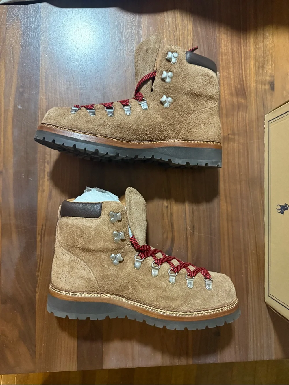 Polo Ralph Lauren Alpine Suede Trail Boot Men’s Size 11 Boots in ‘Desert Polo”